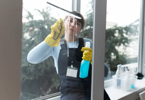 Nettoyage de vitres intérieures et extérieures à Terres de Druance